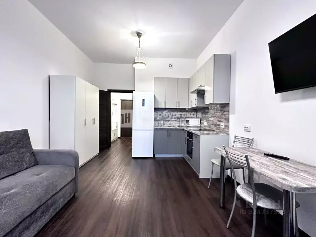 Студия Санкт-Петербург Манчестерская ул., 3к2 (24.5 м) - Фото 1