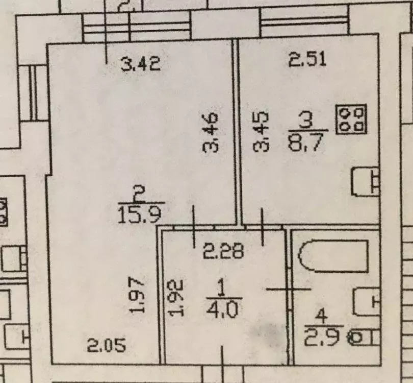 Продаётся 1-к квартира, 31.5 м - Фото 1