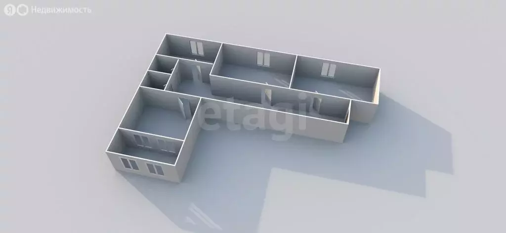 3-комнатная квартира: Долинск, Комсомольская улица, 45А (65.7 м) - Фото 1