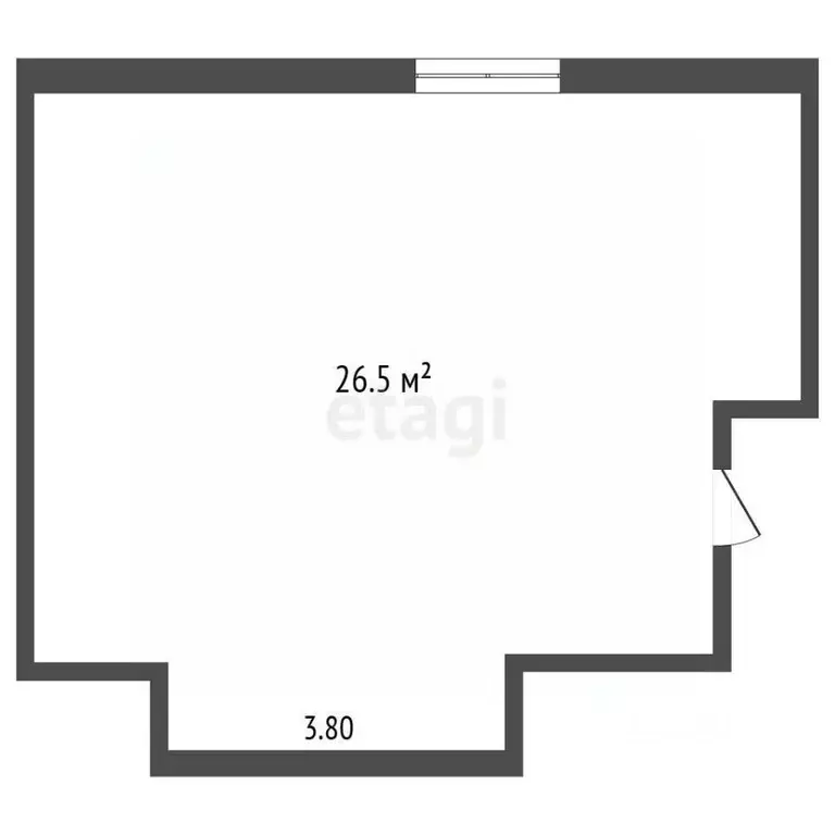 Студия Москва Наримановская ул., 8 (39.0 м) - Фото 2