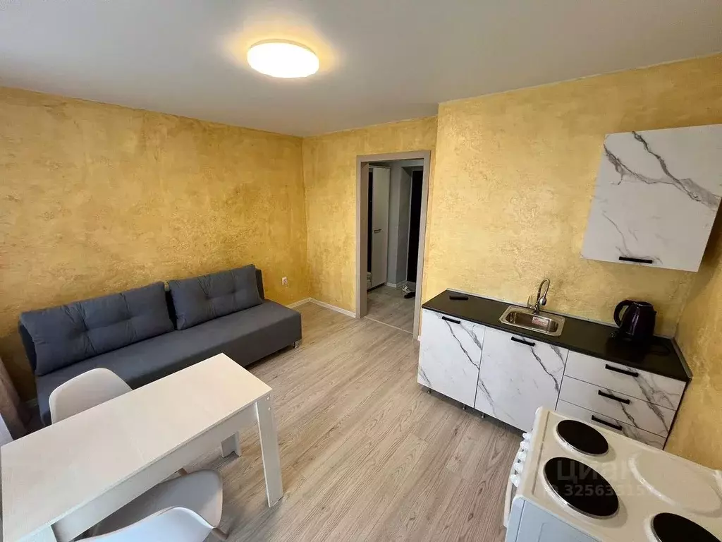 1-к кв. Башкортостан, Уфа ул. Бородинская, 11 (25.0 м) - Фото 1