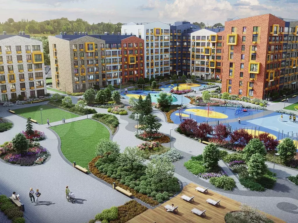 2-к. квартира, 54 м, 5/8 эт. - Фото 1