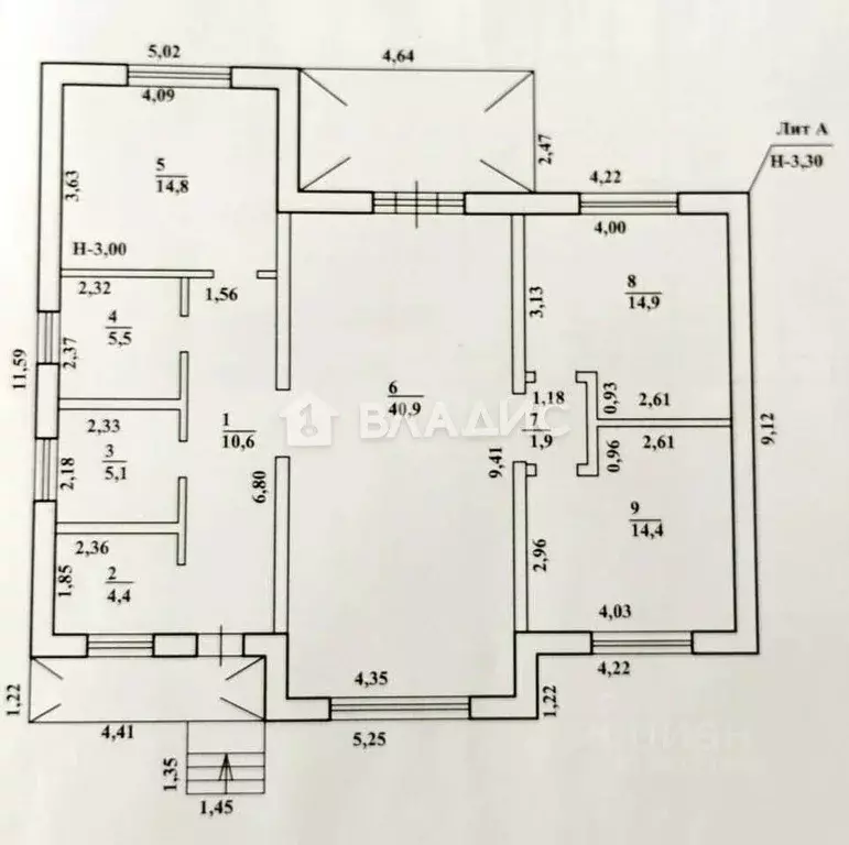 Дом в Башкортостан, Стерлитамакский район, Казадаевский сельсовет, с. ... - Фото 2