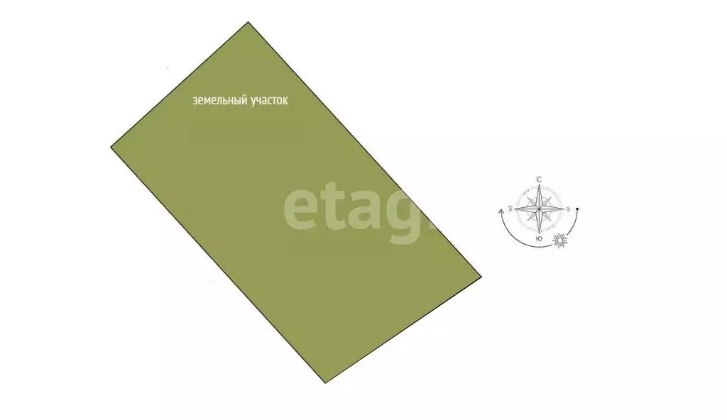 Участок в Межводное, Первомайская улица (10 м) - Фото 1