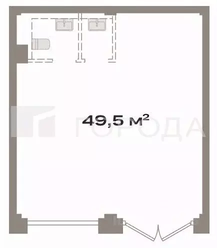 Офис в Новосибирская область, Новосибирск ул. Семьи Шамшиных, 93к1 (50 ... - Фото 2