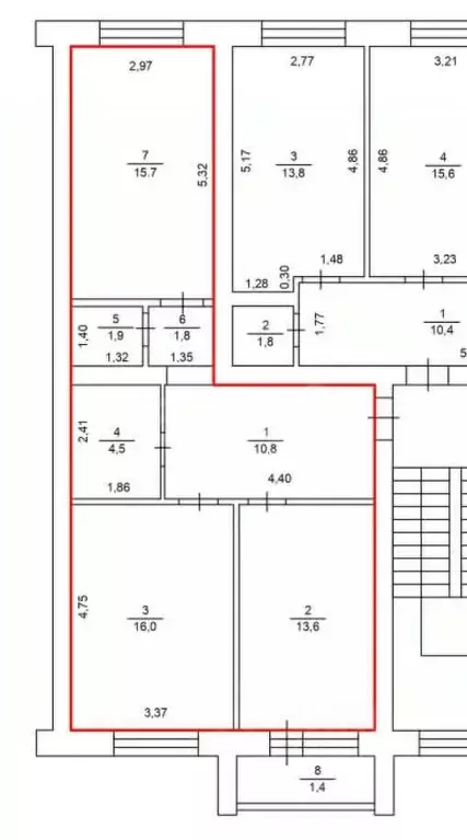 2-к кв. Костромская область, Кострома проезд 7-й Окружной, 6 (64.3 м) - Фото 2