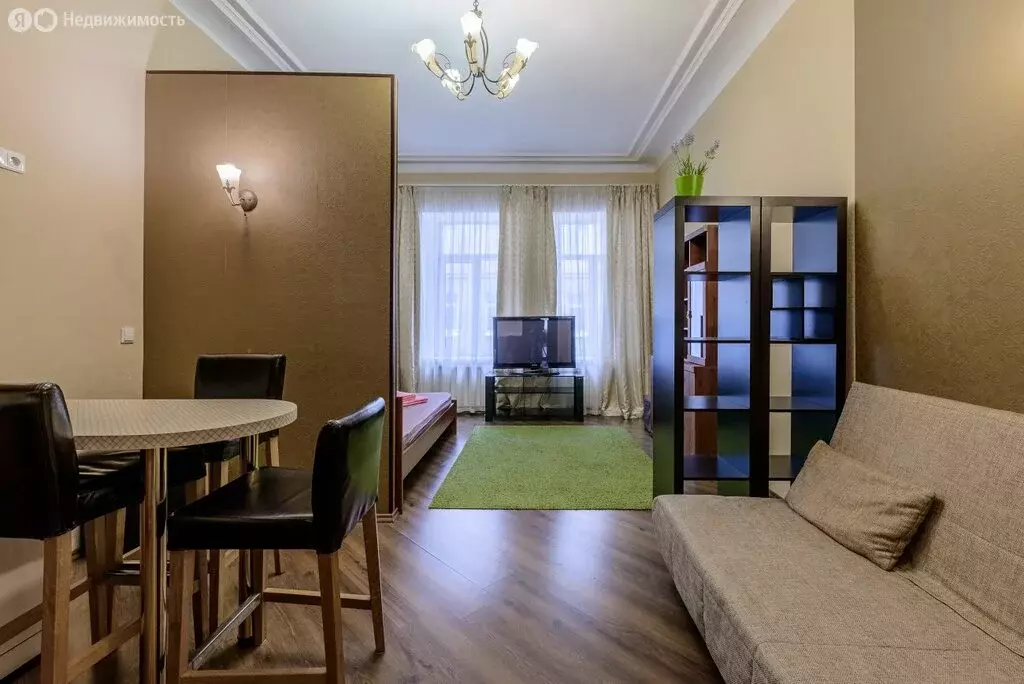 Квартира-студия: Санкт-Петербург, Сапёрный переулок, 10Б (40 м) - Фото 1
