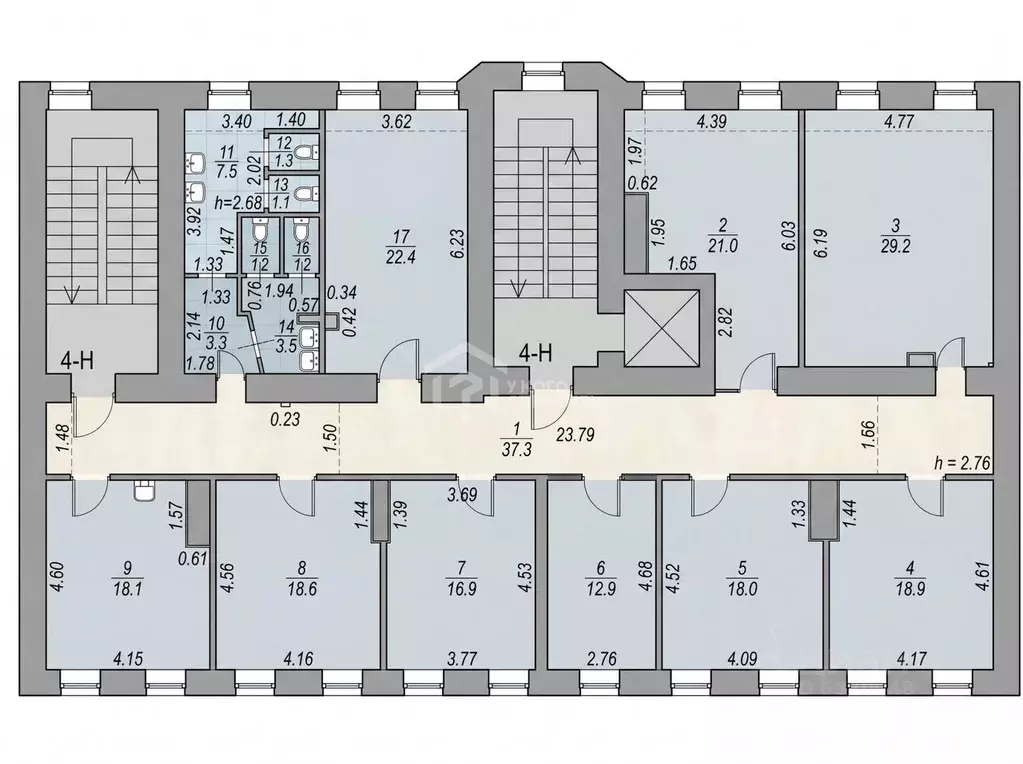 Офис в Санкт-Петербург ул. Розенштейна, 34 (243 м) - Фото 2