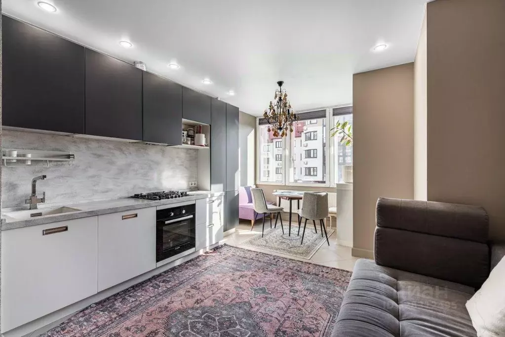 Квартира, 1 комната, 44.3 м - Фото 1