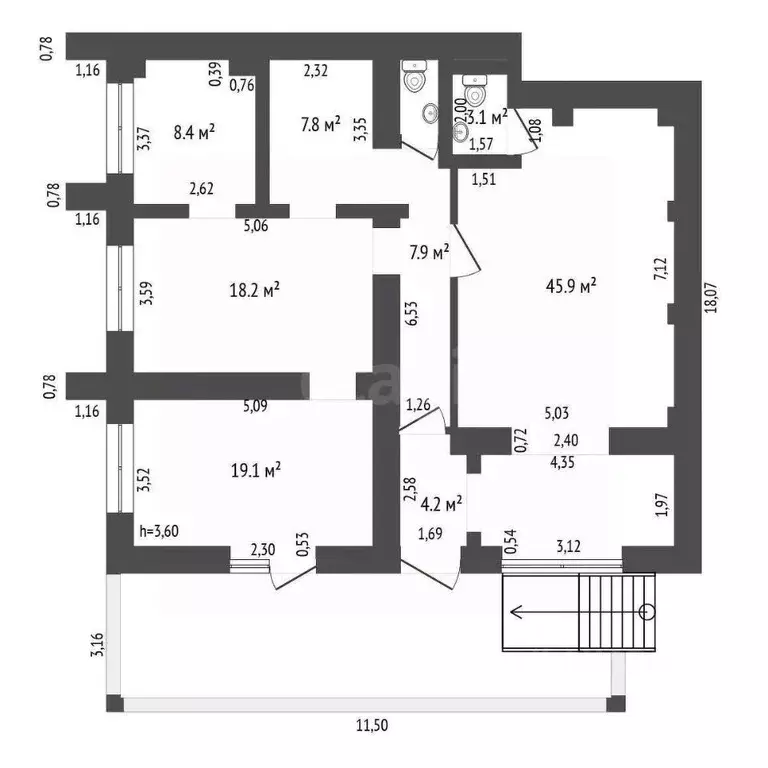 Помещение свободного назначения в Тюменская область, Тюмень Широтная ... - Фото 2