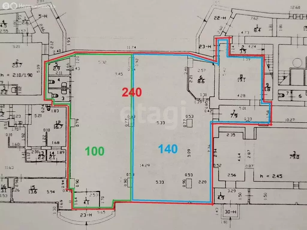 Помещение свободного назначения (140 м) - Фото 1