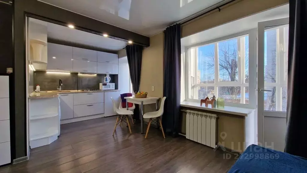Студия Ярославская область, Ярославль Рыбинская ул., 32/29 (32.0 м) - Фото 1