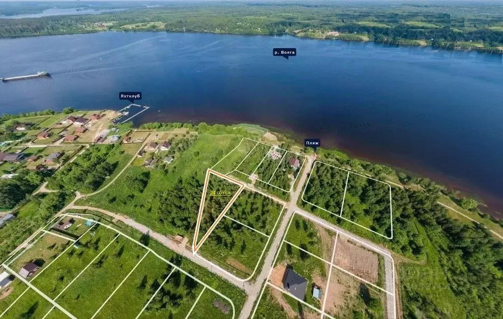 Участок в Тверская область, Калязинский муниципальный округ, д. ... - Фото 1