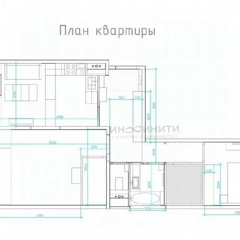 2-к кв. Московская область, Видное бул. Зеленые аллеи, 2 (69.0 м) - Фото 1
