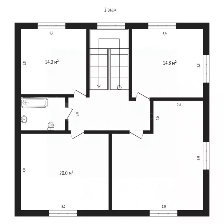 Коттедж в Тюменская область, Тюмень ул. Демьяна Бедного, 83 (244 м) - Фото 1