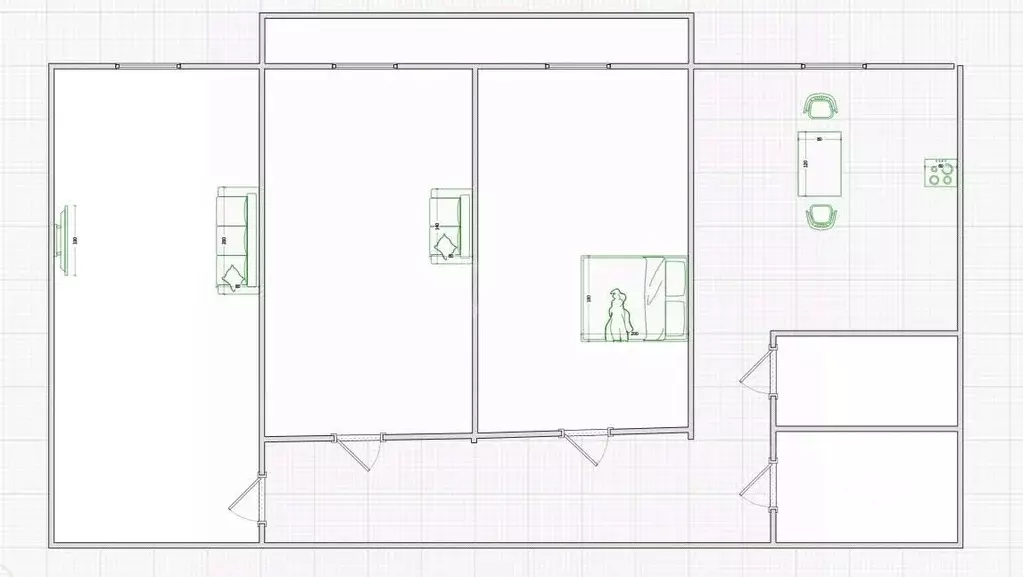 3-к кв. Костромская область, Красное-на-Волге пгт, Восточный мкр 15 ... - Фото 1