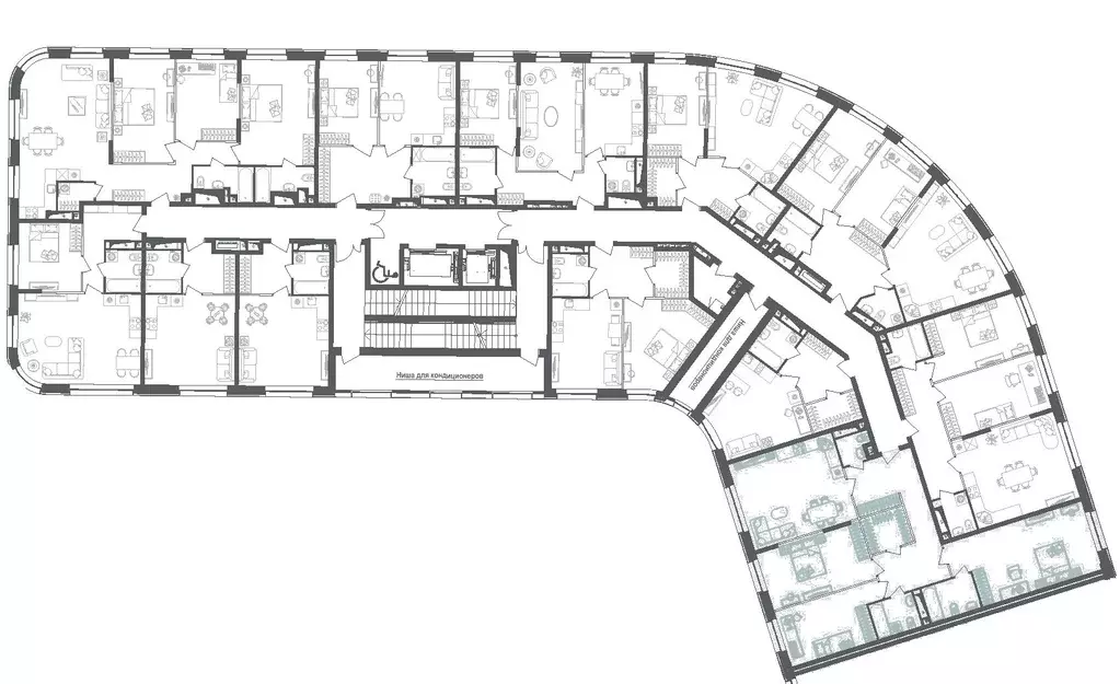Свободной планировки кв. Москва Михалковская ул., 54 (121.9 м) - Фото 1