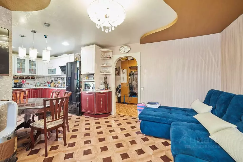 3-к кв. Башкортостан, Стерлитамак ул. Артема, 78 (71.4 м) - Фото 2