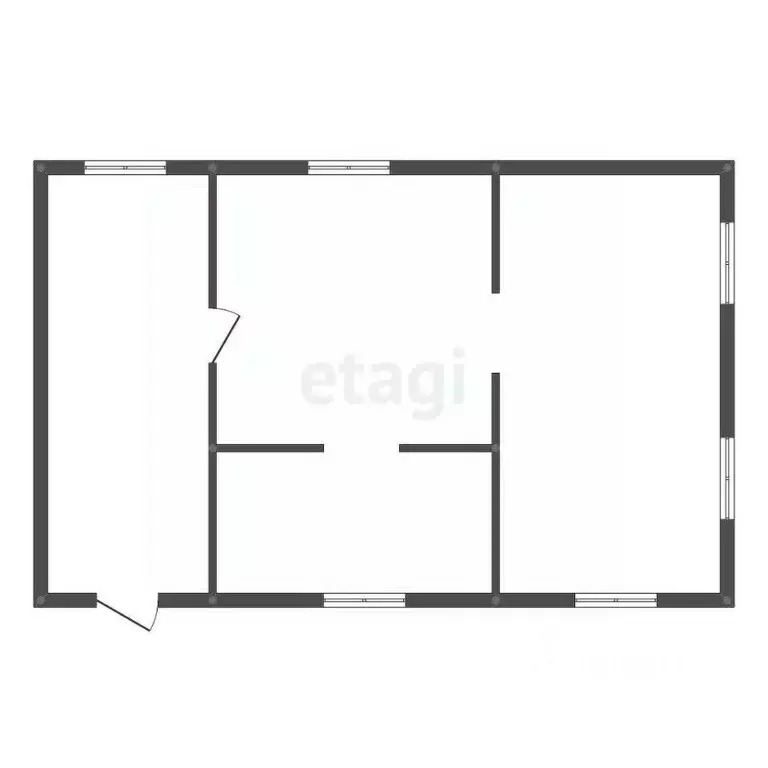 Дом в Амурская область, Белогорск Средняя ул., 5 (56 м) - Фото 1