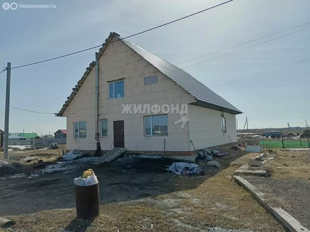 Дом в Карасукский район, посёлок Озёрное-Титово, улица Мира (130.7 м) - Фото 1