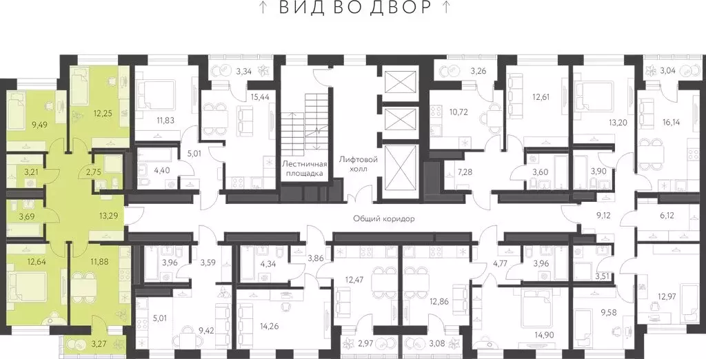 3-комнатная квартира: Екатеринбург, микрорайон Академический, ЖК ... - Фото 1