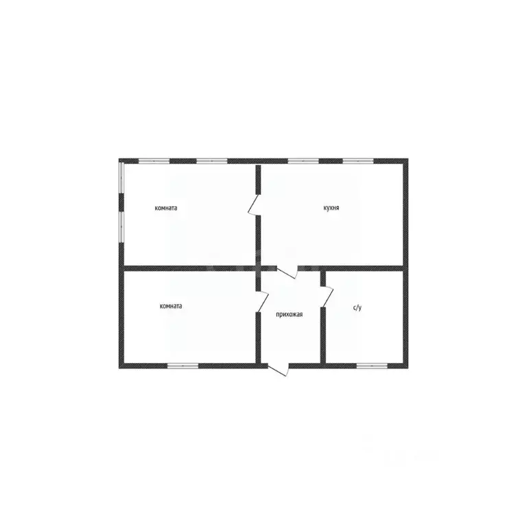 Дом в Белгородская область, Прохоровский район, с. Лучки ул. ... - Фото 1