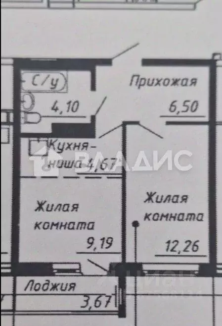 2-к кв. Новосибирская область, Новосибирск Весенний мкр, ул. Заречная, ... - Фото 1