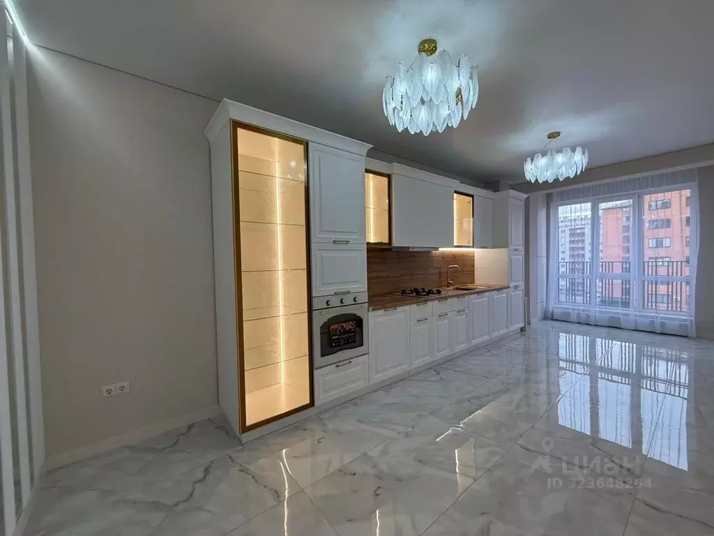 2-к кв. Северная Осетия, Владикавказ ул. Зураба Магкаева, 6Б (78.0 м) - Фото 1