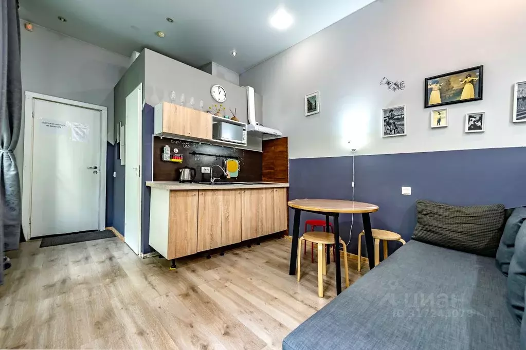 1-к кв. Санкт-Петербург ул. Чайковского, 10 (30.0 м) - Фото 0