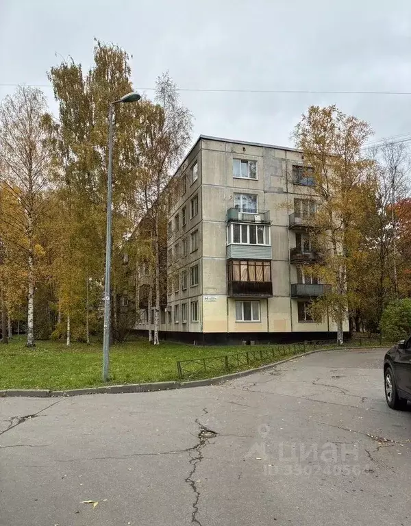 2-к кв. Санкт-Петербург ул. Солдата Корзуна, 44 (42.0 м) - Фото 1