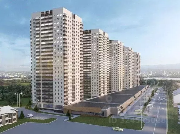 Студия Красноярский край, Красноярск Дудинская ул. (28.15 м) - Фото 1