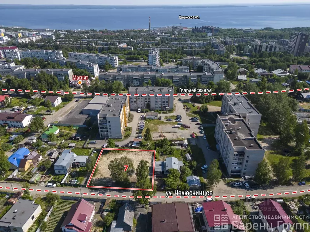 Участок в Карелия, Петрозаводск ул. Челюскинцев (10.0 сот.) - Фото 1