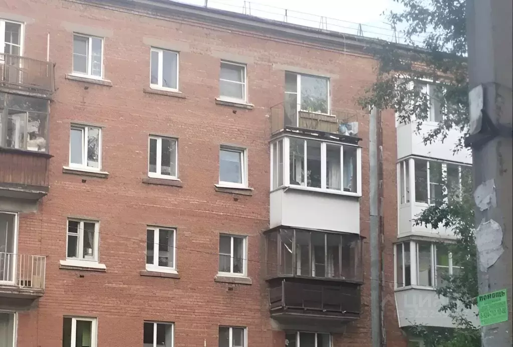 2-к кв. Иркутская область, Иркутск ул. Новаторов, 24Г (46.0 м) - Фото 0