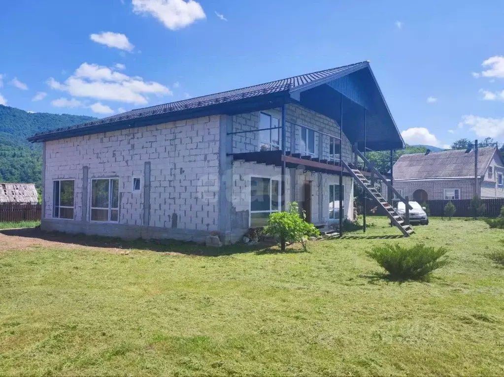 Дом в Адыгея, Майкопский район, Даховское с/пос, с. Хамышки ул. Мира ... - Фото 1