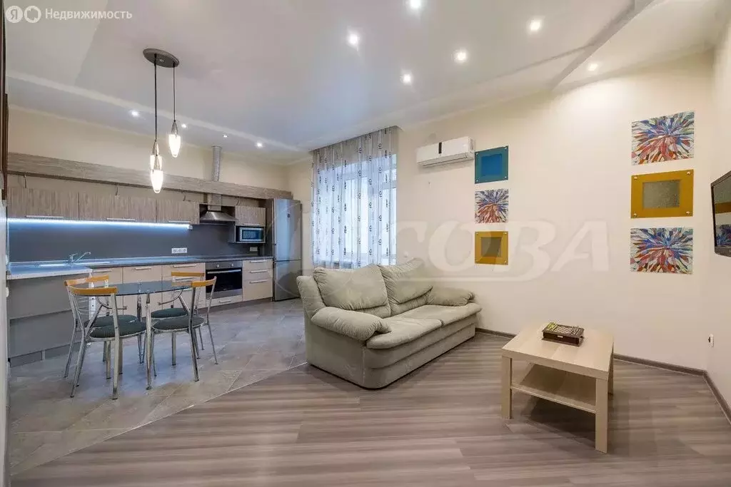 1-комнатная квартира: Тюмень, улица Кузнецова, 13 (58.4 м) - Фото 2