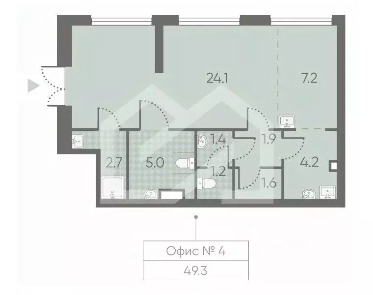 Помещение свободного назначения в Москва Производственная ул., 17 (49 ... - Фото 2