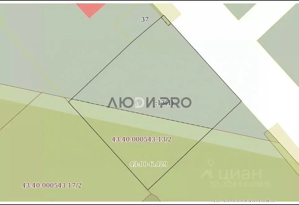 Участок в Кировская область, Киров Коллективная ул., 68 (8.06 сот.) - Фото 1