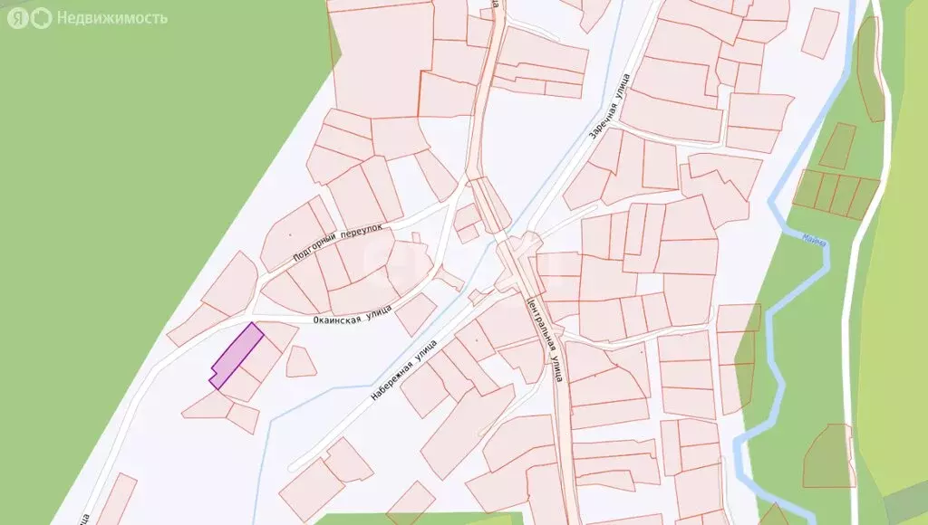 Участок в село Бирюля, Окаинская улица (15 м) - Фото 1