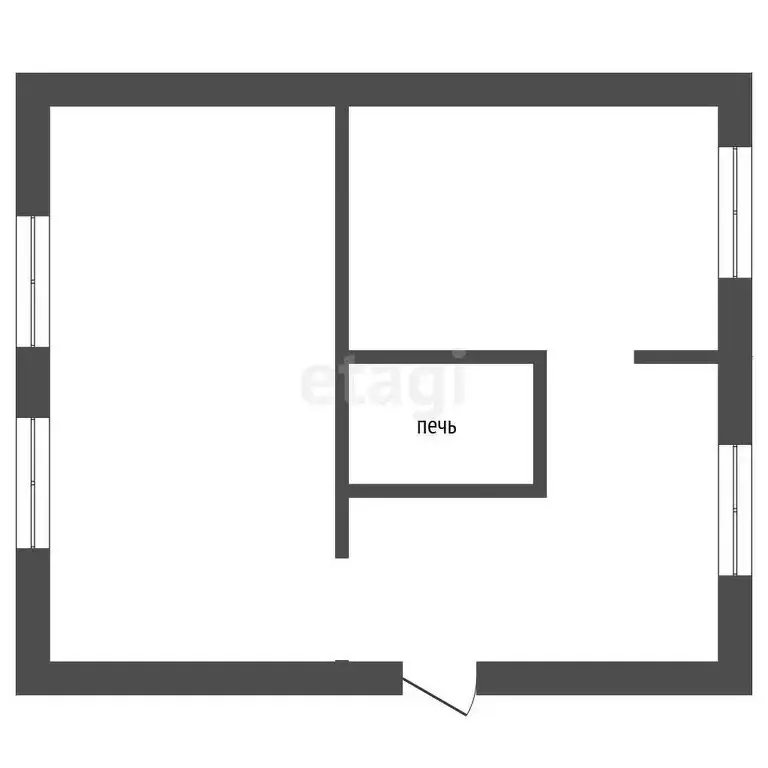 Дом в посёлок городского типа Пышма, Советская улица (31.3 м) - Фото 2