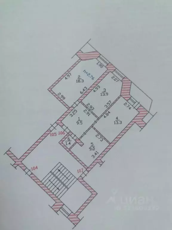 2-к кв. Хакасия, Абакан просп. Дружбы Народов, 49А (65.4 м) - Фото 1