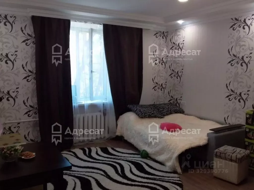 Комната Волгоградская область, Волгоград ул. Борьбы, 6 (24.0 м) - Фото 1