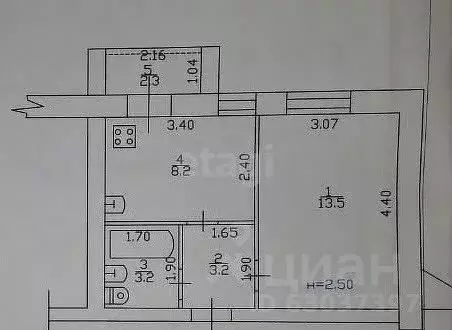 1-к кв. Краснодарский край, Горячий Ключ ул. Ленина, 207А (29.4 м) - Фото 1