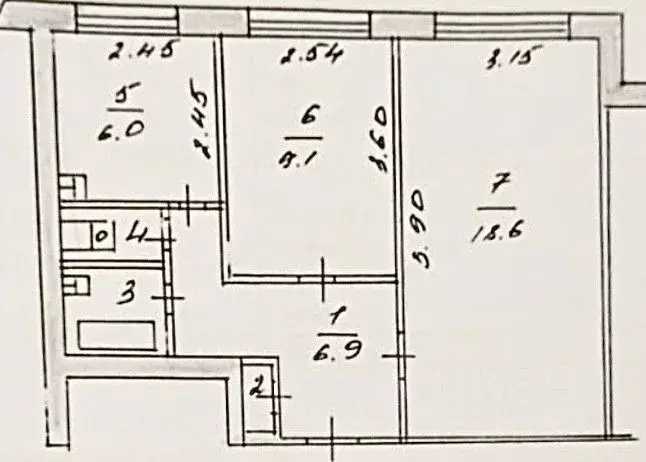 2-к кв. Татарстан, Набережные Челны Московский просп., 173 (44.0 м) - Фото 2