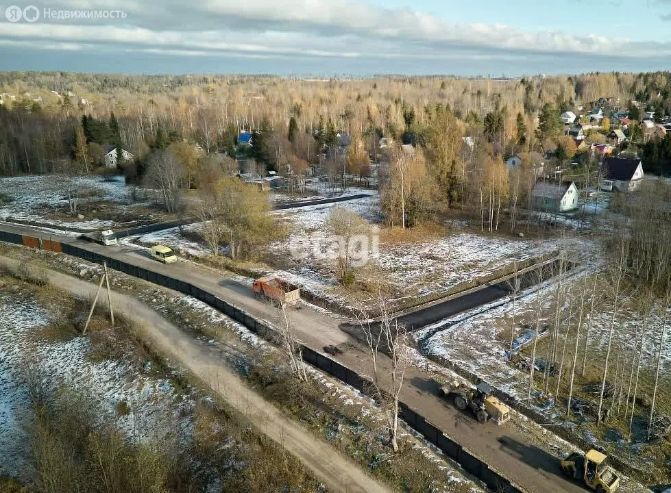 Участок в Приозерский район, Сосновское сельское поселение, деревня ... - Фото 1