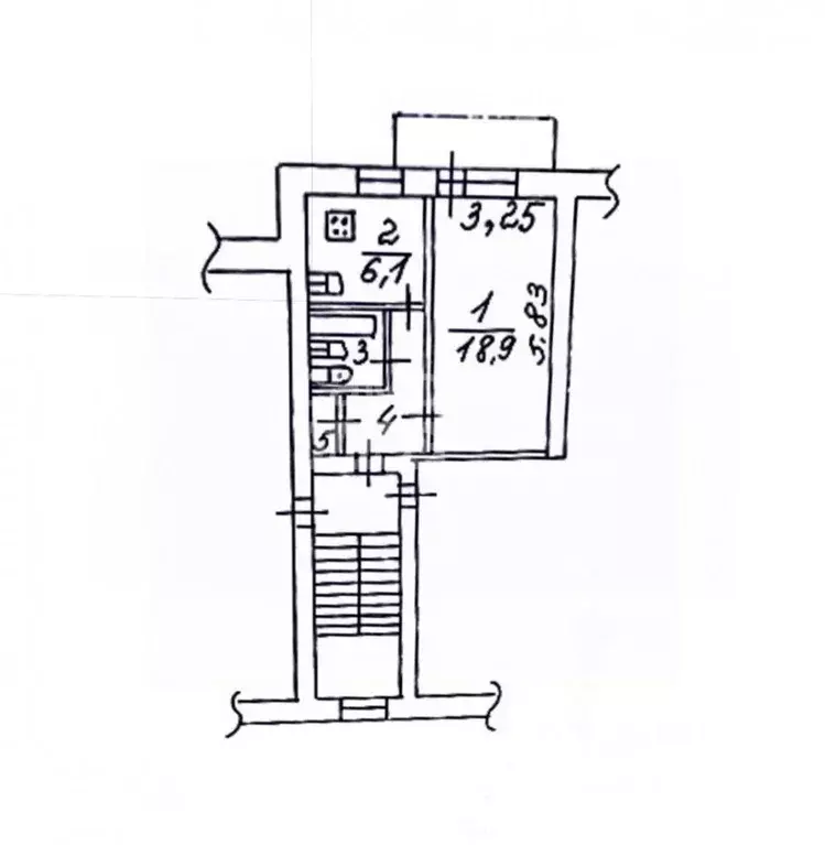 1-к кв. Калужская область, Балабаново Боровский район, Лесная ул., 11 ... - Фото 2