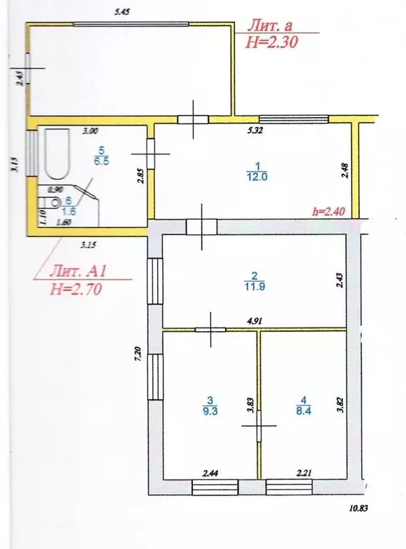 Дом в Магаданская область, Сокол пгт ул. Лесная (90 м) - Фото 1