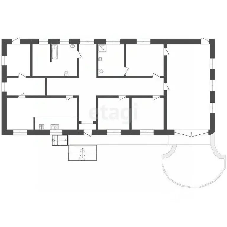 Дом в Тюменская область, Тюменский муниципальный округ, д. Паренкина ... - Фото 2