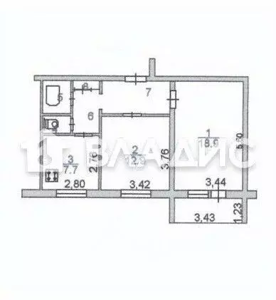 2-к кв. Ивановская область, Иваново ул. Наговицыной-Икрянистовой, 4 ... - Фото 2
