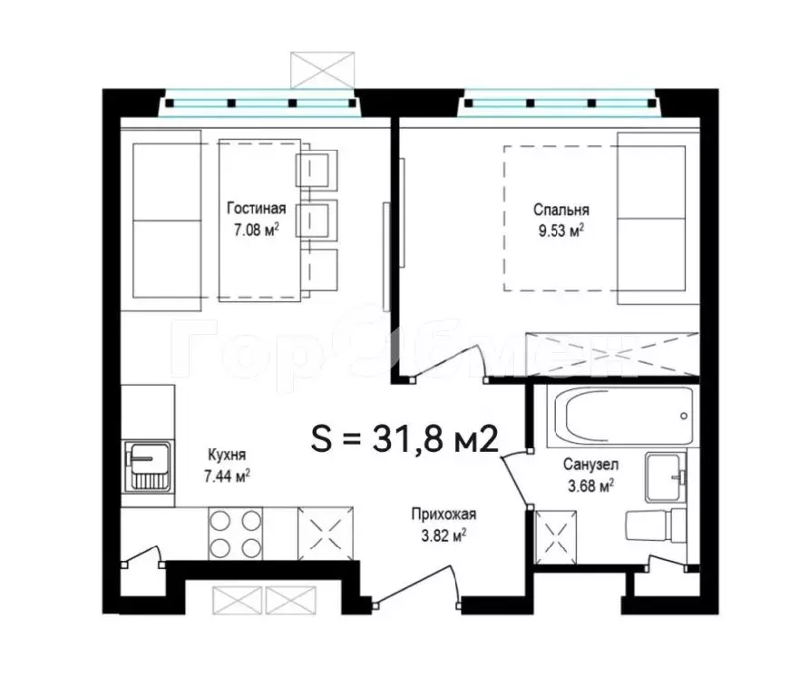 Продается 1-комнатная квартира - Фото 2