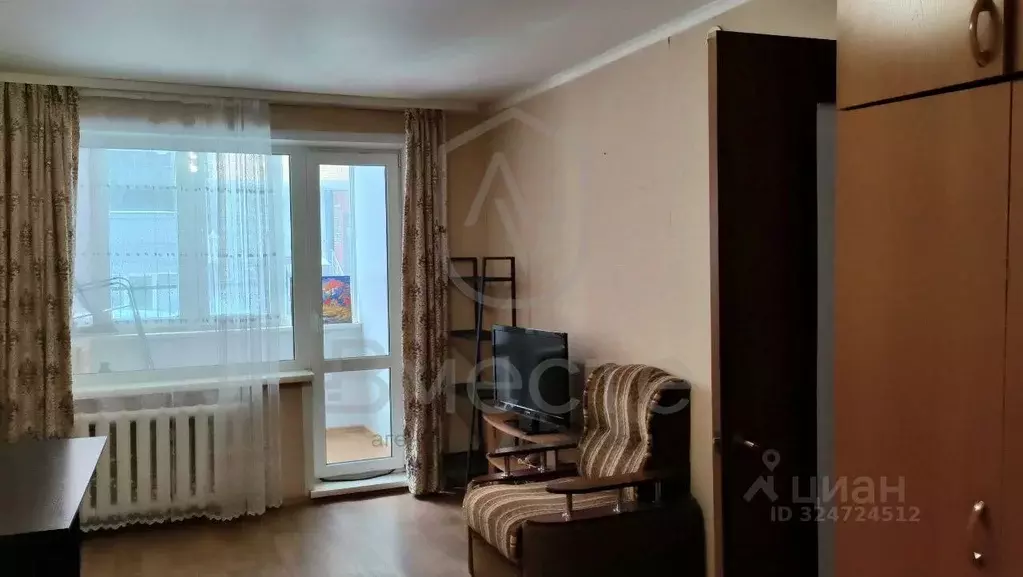 1-к кв. Новосибирская область, Новосибирск ул. Крылова, 41 (31.9 м) - Фото 1